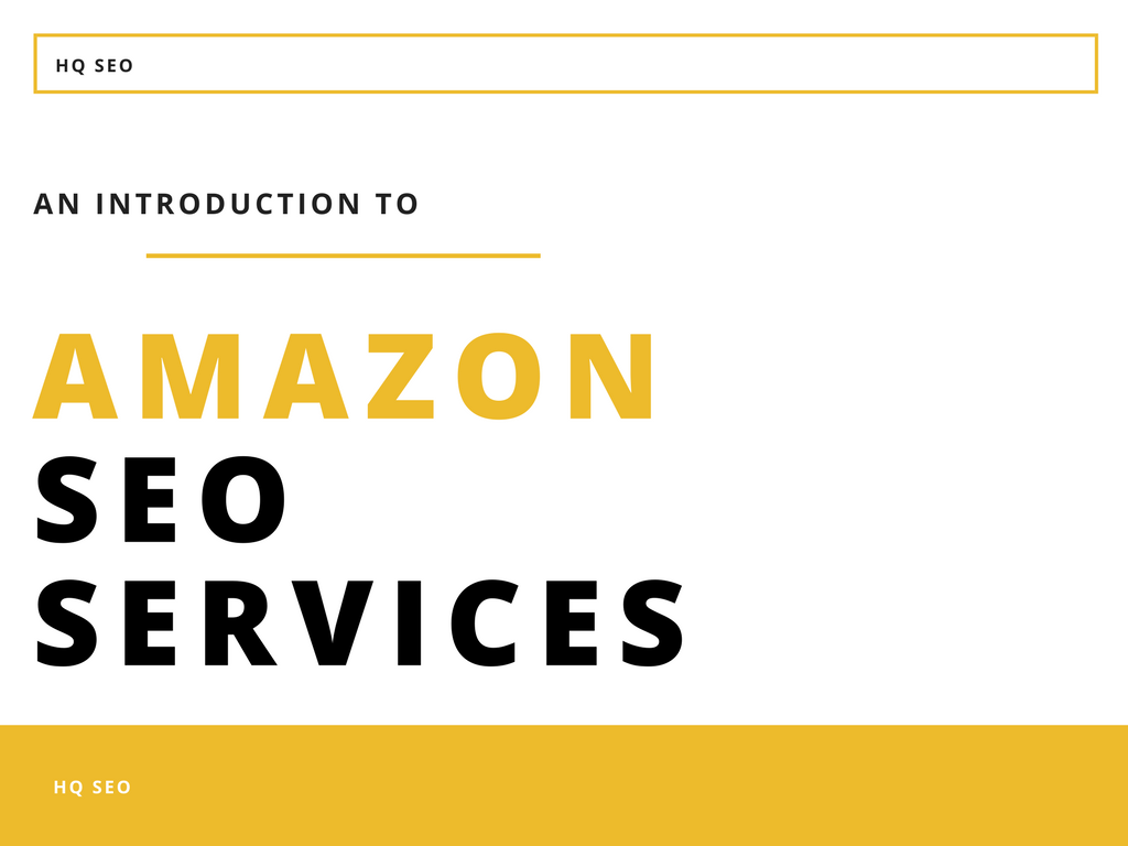 Introduction to Amazon SEO services
