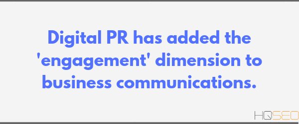 Traditional PR vs Digital PR - Business Comms & Engagement