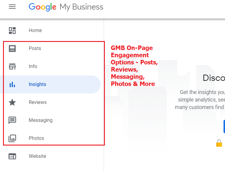 GMB On-Page Engagement - HQ SEO